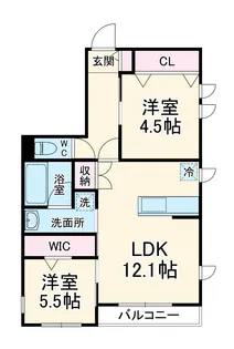 ソレイユメゾン【3階】の間取り