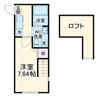 ノーチェ善行【1階】の間取り