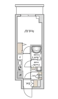 N-Stageかしわ台【5階】の間取り