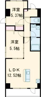 ミリアビタNo.42【2階】の間取り