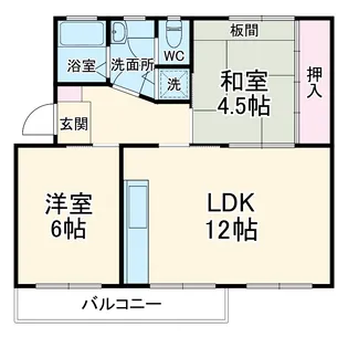 花見川団地7街区【3号室】の間取り