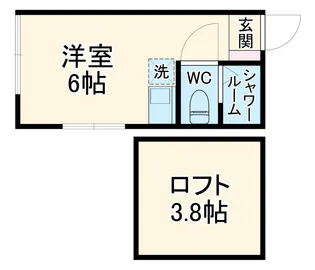 セレーノ・エクシア【102号室】の間取り