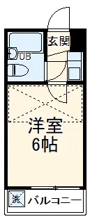 ジュネパレス船橋第4【1階】の間取り