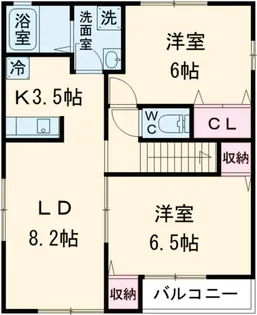 ルミエール【2階】の間取り