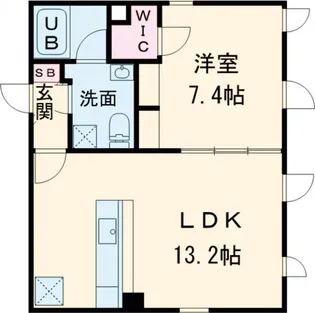 レピュア池袋本町レジデンス【5階】の間取り