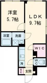 ASTILE studio 練馬平和台【5階】の間取り