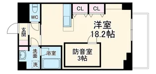 セントフィオーレ松葉【8階】の間取り