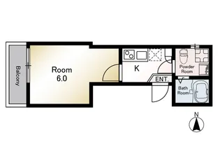 ブリリアパーク【302号室】の間取り