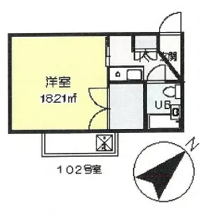 オールドシティハイツ【1階】の間取り