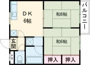 セントポーリア太秦Ⅰ【2階】の間取り