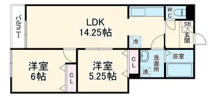 T-Fort Misato【2階】の間取り