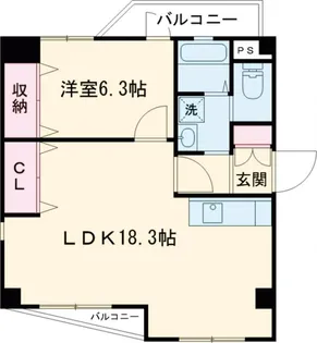 リルトピアザ【4階】の間取り