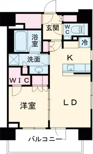 ザ・パークハビオ代々木【4階】の間取り