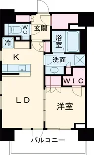 ザ・パークハビオ代々木【5階】の間取り