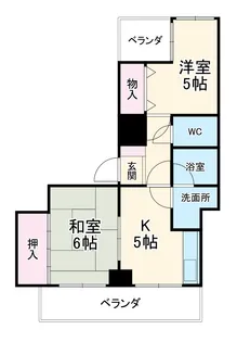 三旺ポートタウン【9階】の間取り