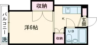 第3フジコーポ【201号室】の間取り