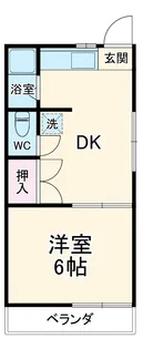 ダイヤモンドヒルズ横浜能見台【2階】の間取り