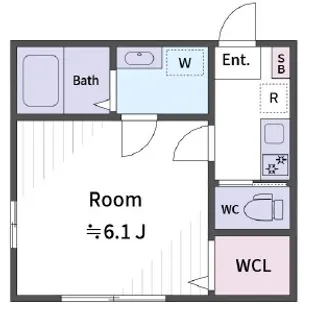 KA North HarborⅡ【101号室】の間取り