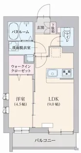 ロフティー【01050号室】の間取り