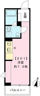 AVENIR池上【3階】の間取り