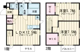 Pastoral【B-2号室】の間取り