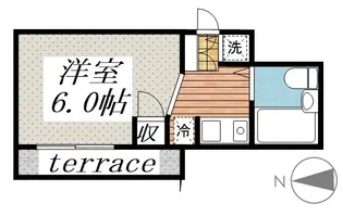 TOP大宮第8【1階】の間取り