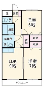 センチュリーマンションK【3階】の間取り