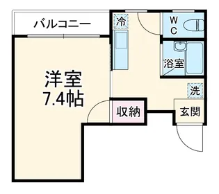 Stable万寿寺【2階】の間取り