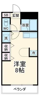 トゥルース【3階】の間取り
