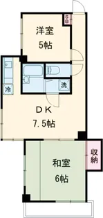 等々力フラワーガーデン【1階】の間取り
