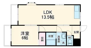 ハイツ・サンウエイ【0302号室】の間取り
