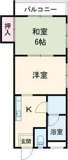 メゾン・ド・フルール【2階】の間取り