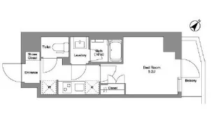 BPRレジデンス行徳【6階】の間取り