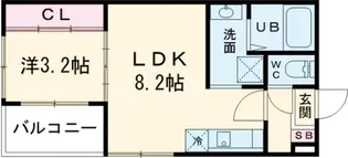 仮称 お花茶屋一丁目【2階】の間取り