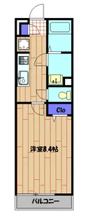 リブリ・淵野辺Ⅱ【1階】の間取り