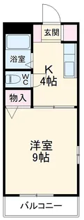 すとりーむ問屋町B【2階】の間取り