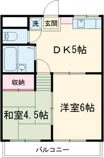 ハイム深澤【3階】の間取り