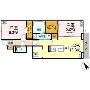 YAMAJUII【1階】の間取り