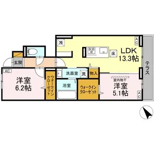 YAMAJUII【1階】の間取り