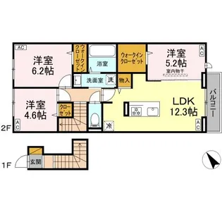 YAMAJUII【2階】の間取り