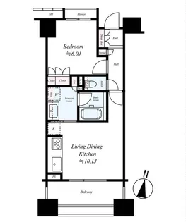 藤和シティホームズ板橋仲宿【2階】の間取り