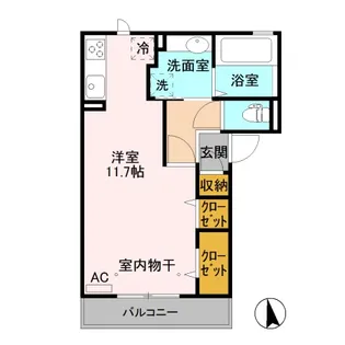 ファーストステージ【2階】の間取り