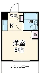 TOP桜木町第2【106号室】の間取り