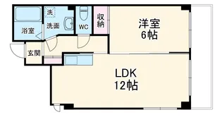 シャトーレスト【4階】の間取り