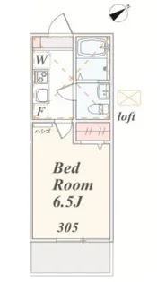アザーレ・クオン海老名【3階】の間取り