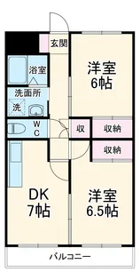 十王マンション【1階】の間取り