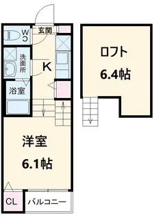 メゾン ル レーヴ【2階】の間取り