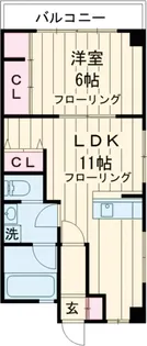 第2ハイツ石山【3階】の間取り
