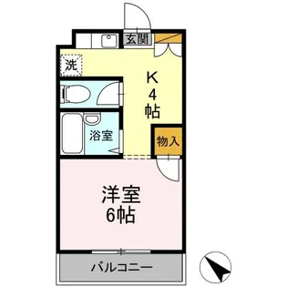 アネックス本郷【106号室】の間取り