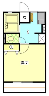フォレスト【2階】の間取り